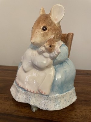 Border Fine Arts Beatrix Potter Spardose Hunca Munca & das Baby 7'' groß 
