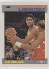 1987-88 Fleer Brad Daugherty #25 0aa