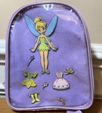 Disney Store Tinkerbell Tink Tinker Bell Fairy Mini Backpack NEW Felt Dress Up