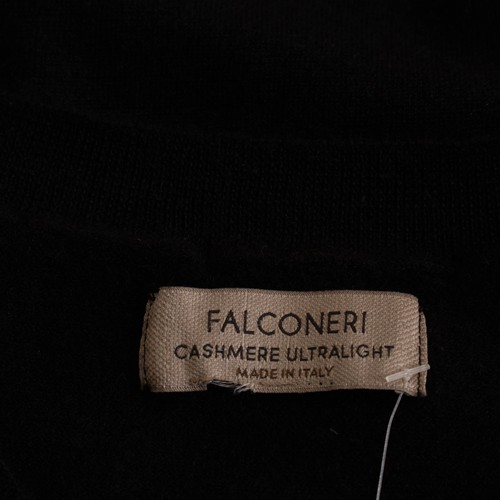 Suéter para mujer Falconeri negro ultraligero cachemir talla S/M 13318 - Imagen 6 de 6