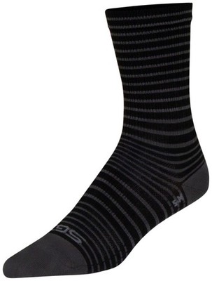 SockGuy SGX No Show Socks 6'' Large XL Black