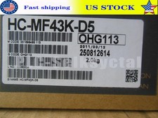 One Mitsubishi HC-MF43K-D5 Servo Motor New In Box Expedited Shipping HCMF43KD5