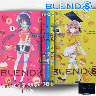 Blend S Vol 1-3 English Manga Single / Full Set Comic Books New Miyuki Nakayama