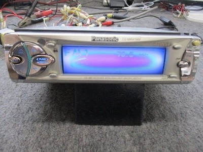 Panasonic CQ-MRX7000D 1DIN CD MD Car Audio Receiver Tested Japan