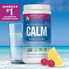 NEW Natural Vitality CALM MaxCalm Magnesium P...