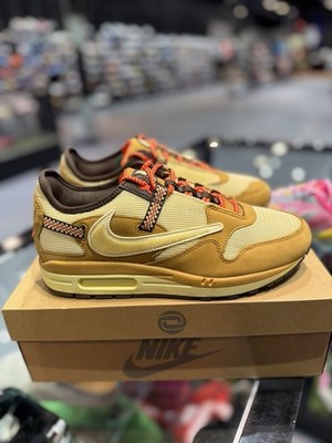 Nike Air Max 1 Cactus Jack Travis Scott Wheat DO9392-701 Size 10.5