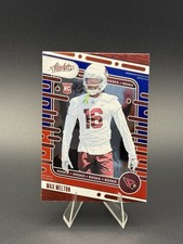 2024 Panini Absolute - Rookies Max Melton #143 Red & Blue (RC)