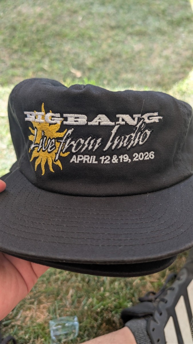 coachella 2026 BIGBANG 帽子 キャップ コーチェラ BIGBANG Coachella 2026 Exclusive Hat Black Festival Merch K-Pop
