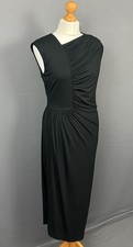 Image of New HUGO BOSS ESAY DRESS - Black Jersey Dress - Women's Size Small S - BNWT