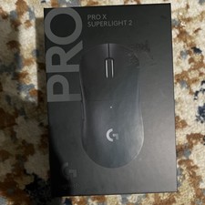 Logitech G Pro X Superlight 2 Lightspeed Wireless Gaming Mouse - Black