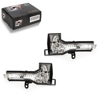 2X Spiegelblinker AußEnspiegel LED Glasklar Set FüR Audi A1 GB VW Polo VI AW