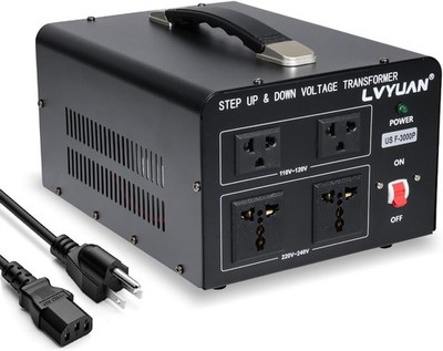 LVYUAN 3000 Watt Voltage Converter Transformer Step Up Down 110 220 240V