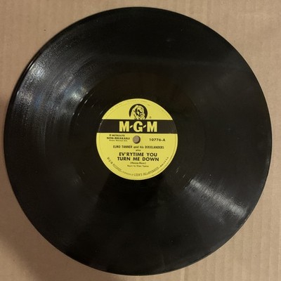 Elmo Tanner, 78 rpm, V+, Ev'rytime You Turn Me Down, MGM 10776