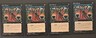 Magic: The Gathering Ice Age Dark Ritual x4 playset Interrupt Justin Hampton