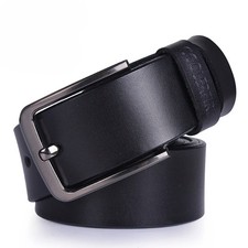 High Quality Leather Belts Men Belts for Men Cowskin Fashion Buckle for Jeans