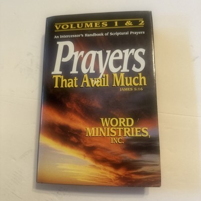 Prayers That Avail Much 1989 Word Ministries Volumes 1 & 2 Hardcover Copeland