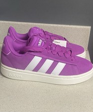 Adidas Grand Court Alpha 00s Purple Burst Womens Tennis Shoes Sneakers Sz 6.5