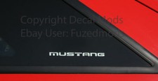 Ford Mustang Fox Body Side Window Decal Sticker - Driver And Passenger Side