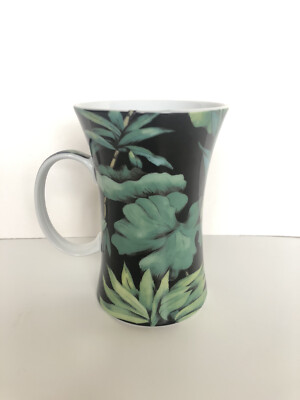 Konitz German Coffee Mug Bamboo Leaves