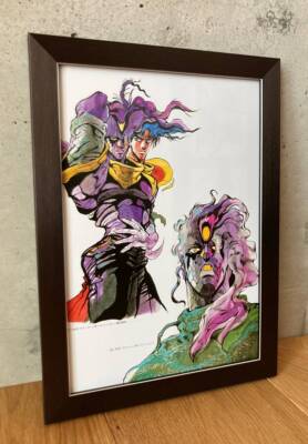 araki様 JoJo's Bizarre Adventure Hirohiko Araki Art frame Framed product