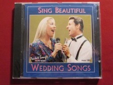 SING BEAUTIFUL WEDDING SONGS POCKET YOU SING THE HITS KARAOKE 2011 CD 18 SONGS