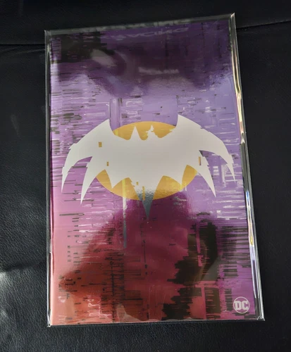 Batman #141 Bat Symbol Zurenarrh Design FOIL Cvr F DC Comics 2023 1st Print