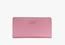  179 Kate Spade Madison Large Slim Bifold Wallet, Blossom Pink