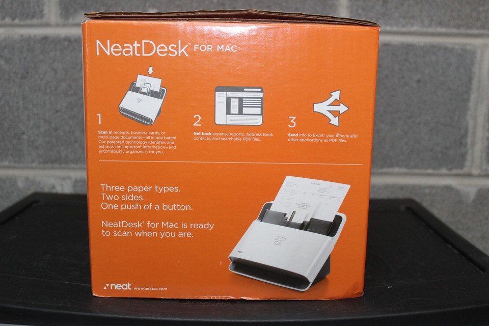 Neat Desk for MAC Desktop Scanner + Digital Filing System SEE
