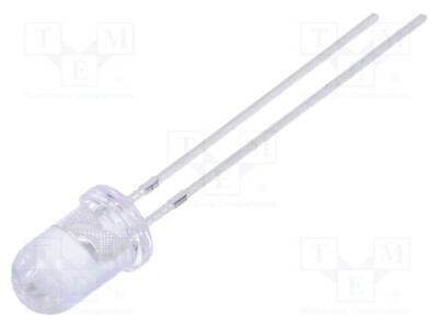 LED 5mm 20mA FYL-5013NUYC1C LED Diodes THT 5mm 1.7÷2.5V 15° 10000÷15000mcd yellow