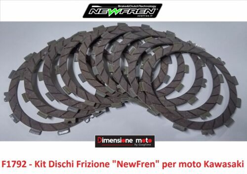 NEWFREN Clutch Disc Kit For Kawasaki ZX-6R Ninja 2005-2006 636cc | F1706AC Standard