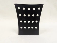 Vtg MCM Spectrum Division Designs Bookend Black ~ Single Unit