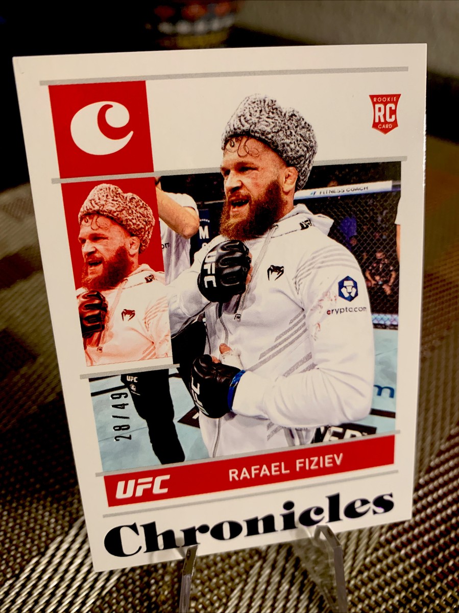 2022 Panini Chronicles UFC Purple /49 Rafael Fiziev #84 RC 🔥 | eBay