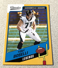 2021 Panini Classics Timeless Tributes Gold #121 Tony Boselli Jaguars /99