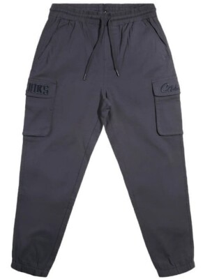 CROOKS & CASTLES Mens Bungee Cargo Jogger Pants 2XL XXL Navy Blue