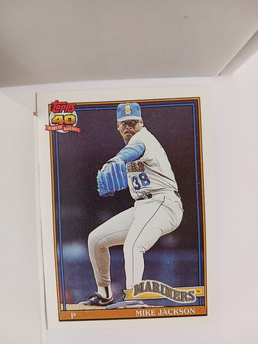 1991 Topps 534 Mike Jackson Glow Back | eBay