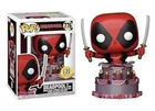 Funko Pop! Deadpool In A Cake (Metallic) 30th Anniversary 7-11 Exclusive  NIB