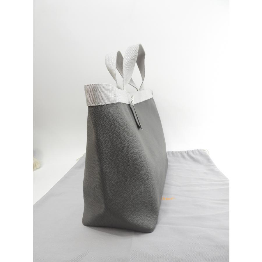 Herve Chapelier Square Tote A4 Size 705GP Grani Silver Herve Chapelier Square Tote A4 Size 705GP Grani Silver