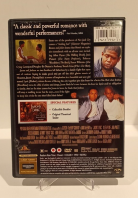 Jason's Lyric DVD Jada Pinkett, Forest Whitaker, Allen Payne