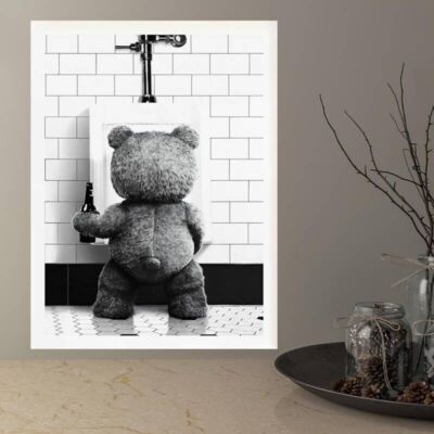 Ted The Movie Leinwand Poster Kunst Bild Druck ungerahmt groß 60 cm x 40 cm