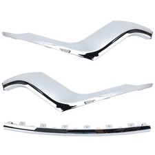 3pcs Bumper Trim For 2014-2015 2016 Jeep Grand Cherokee Front Chrome 68143106ab 3pcs Bumper Trim For 2014-2015 2016 Jeep Grand Cherokee Front Chrome 68143106ab