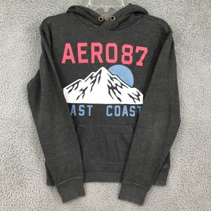 Suéter Aeropostale Adulto XS Gris Sudadera Con Capucha Suéter Lana para  Hombre 3926 | eBay