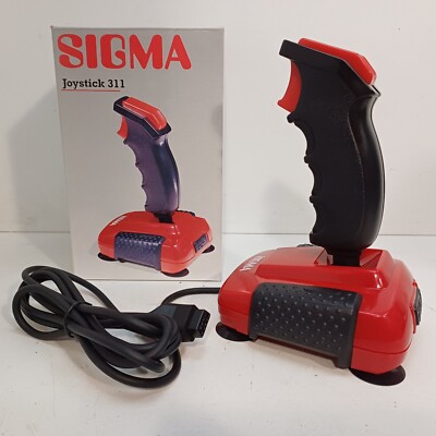 Sigma 311 Joystick für MSX,MSX2,MSX2+,Turbo Autofire,Mikroschalter. NEU IM KARTON!