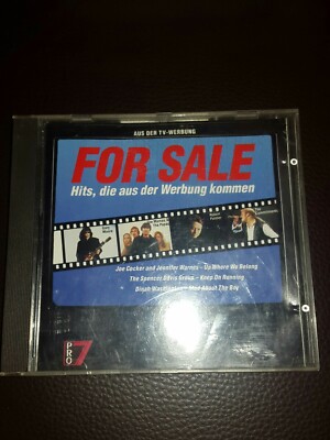 For Sale-Hits, die aus der Werbung kommen (1992) Joe Cocker & Jennifer Wa.. [CD]