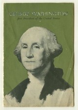 Vintage 1956 GEORGE WASHINGTON 1st President JOHN HANCOCK Life Insurance Booklet