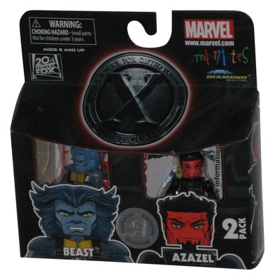 Marvel Minimates X-Men Biest & Azazel (2011) Diamant Auswahl Figur Set - (Toys R