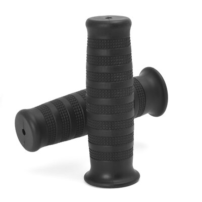 Handgriffe Norris Style schwarz, 1 Zoll für Chopper, Grips black