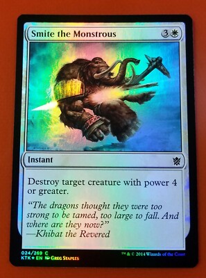 1x Smite the Monstrous | FOIL | Khans of Tarkir | MTG Magic Cards