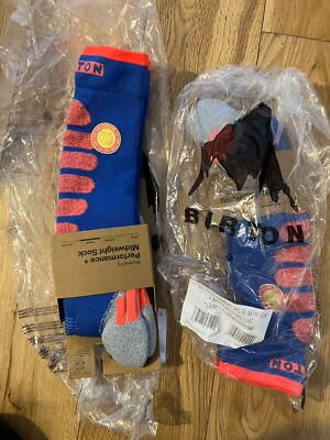 burton Damen Performance Midweight Socken blau Gr. S/M 2 Paar