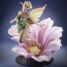 Tinker Bell (1) Unpainted 1/12 resin model kit and base ca3d