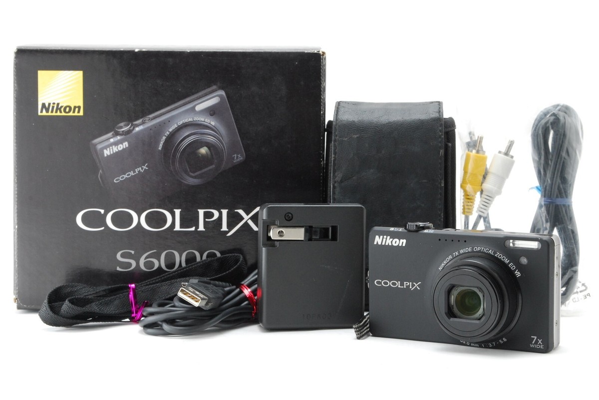 Nikon ニコン COOLPIX COOLPIX S6000 ブラック Amazon.com : Nikon Digital Camera COOLPIX COOLPIX S6000
